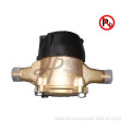 3/4" NPT Full Flow Blue Handle Wheel Brass Boiler Drain Valve